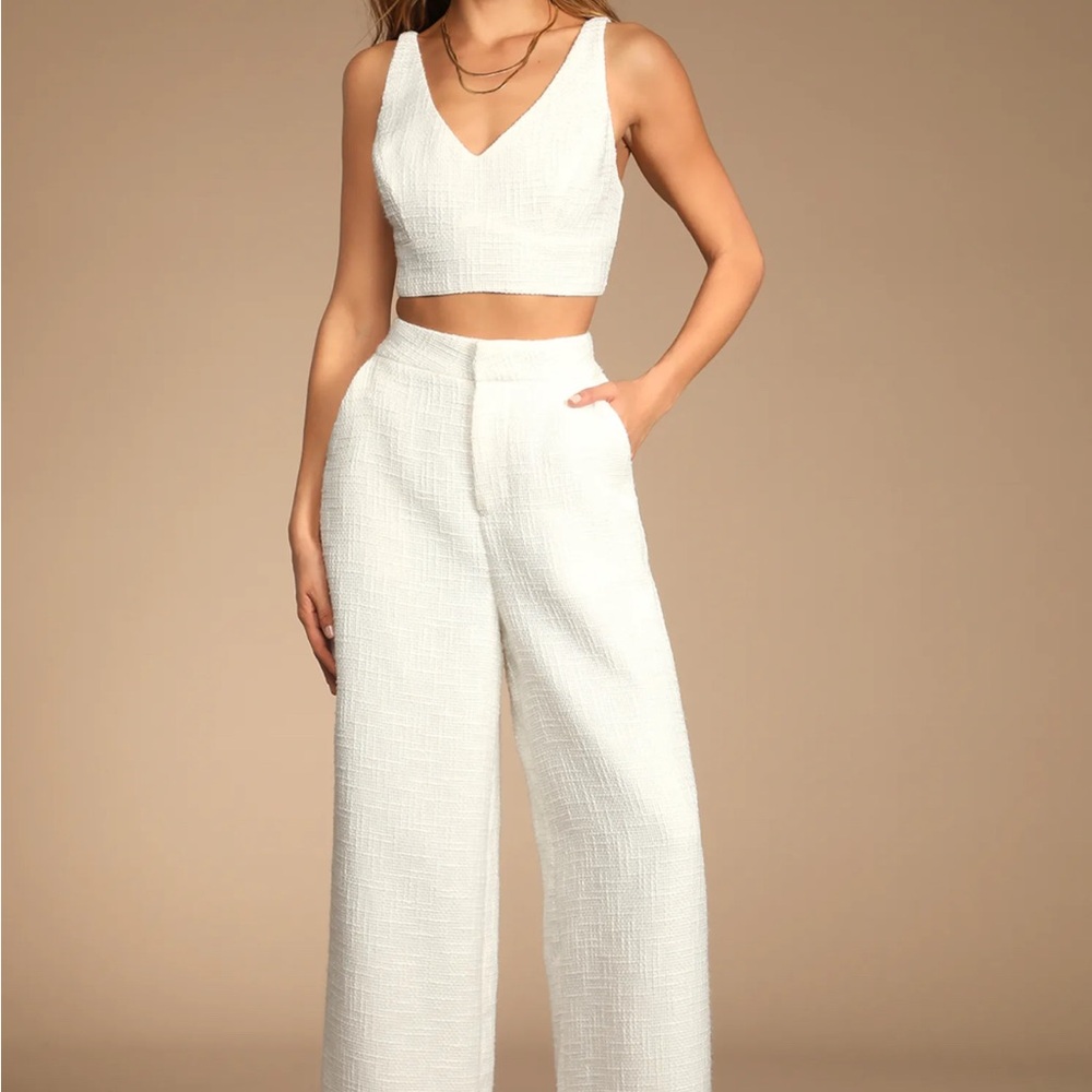Elegant White Women's Jumpsuit